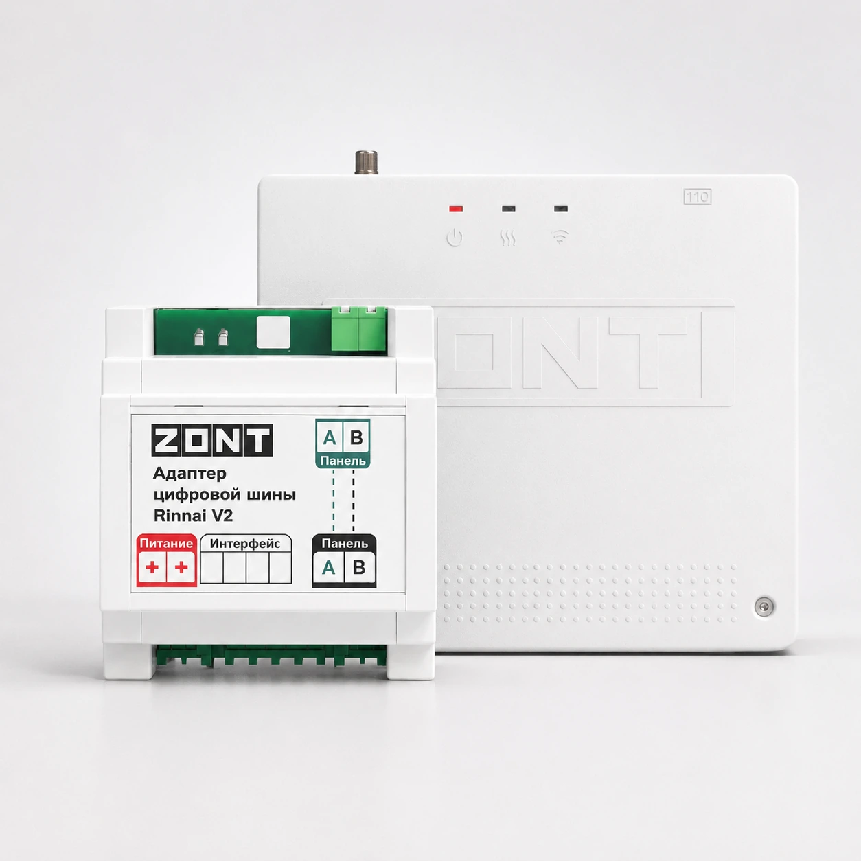 ZONT SMART NEW + Адаптер цифровой шины Rinnai V2